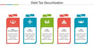 Debt Tax Securitization Ppt Powerpoint Presentation Inspiration Picture Cpb