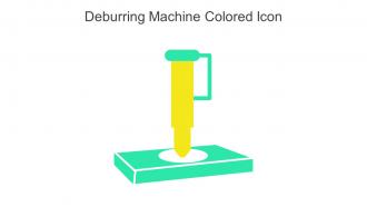 Deburring Machine Colored Icon In Powerpoint Pptx Png And Editable Eps Format