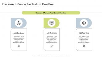 Deceased Person Tax Return Deadline In Powerpoint And Google Slides Cpb