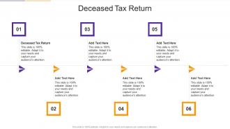 Deceased Tax Return In Powerpoint And Google Slides Cpb