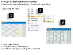 December 2013 calendar powerpoint slides ppt templates