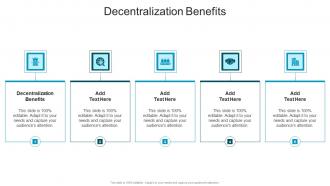 Decentralization Benefits In Powerpoint And Google Slides Cpb