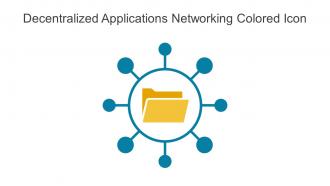 Decentralized Applications Networking Colored Icon In Powerpoint Pptx Png And Editable Eps Format