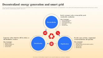 Decentralized Energy Generation And Smart Grid Smart Grid Vs Conventional Grid
