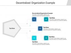 Decentralized organization example ppt powerpoint presentation file vector cpb