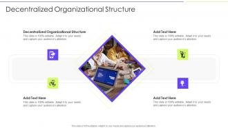 Decentralized Organizational Structure In Powerpoint And Google Slides Cpb