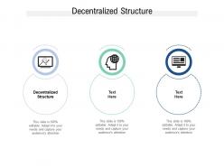 Decentralized structure ppt powerpoint presentation inspiration outfit cpb