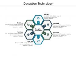 Deception technology ppt powerpoint presentation pictures graphics template cpb