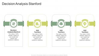 Decision Analysis Stanford In Powerpoint And Google Slides Cpb