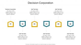 Decision Corporation In Powerpoint And Google Slides Cpb