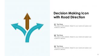 Decision Icon Business Planning Operations Strategic Making