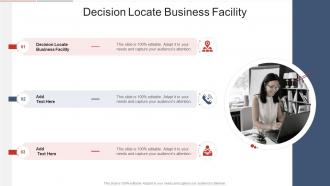 Decision Locate Business Facility In Powerpoint And Google Slides Cpb
