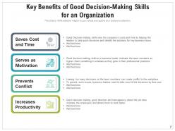 Decision Making Arrows Automation Business Strategies Organization Goals Importance