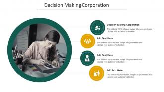 Decision Making Corporation In Powerpoint And Google Slides Cpb