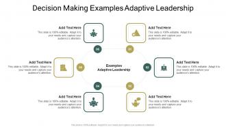 Decision Making Examples Adaptive Leadership In Powerpoint And Google Slides Cpb
