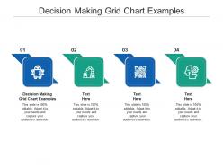 Decision making grid chart examples ppt powerpoint presentation styles graphics pictures cpb