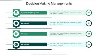 Decision Making Managements In Powerpoint And Google Slides Cpb