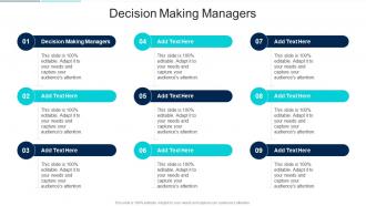 Decision Making Managers In Powerpoint And Google Slides Cpb