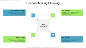 Decision Making Planning In Powerpoint And Google Slides Cpb