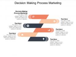 Decision making process marketing ppt powerpoint presentation professional icon cpb