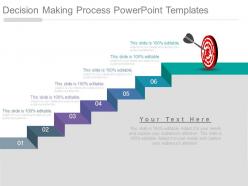 Decision Making Process Powerpoint Templates