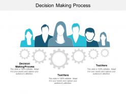 Decision making process ppt powerpoint presentation file formats cpb