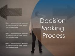 Decision making process ppt slide