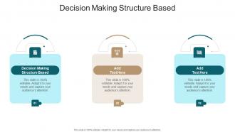 Decision Making Structure Based In Powerpoint And Google Slides Cpb