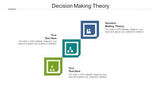 Decision Making Theory Ppt Powerpoint Presentation Gallery Sample Cpb