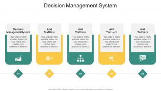 Decision Management System In Powerpoint And Google Slides Cpb