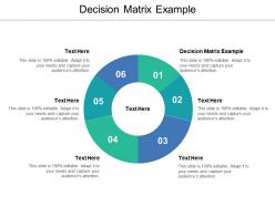 Decision matrix example ppt powerpoint presentation pictures example topics cpb