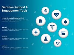 Decision Support And Engagement Tools Ppt Powerpoint Presentation Icon Grid