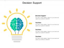 Decision support ppt powerpoint presentation icon picture cpb