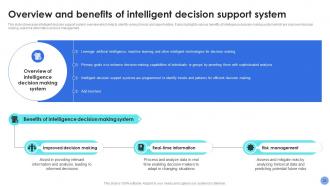 Decision Support System For Driving Organizational Excellence AI CD Idea Graphical
