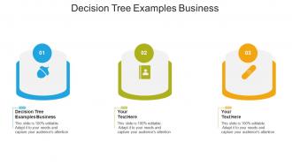 Decision tree examples business ppt powerpoint presentation pictures elements cpb