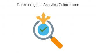 Decisioning And Analytics Colored Icon In Powerpoint Pptx Png And Editable Eps Format