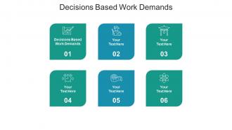 Decisions based work demands ppt powerpoint presentation inspiration deck cpb