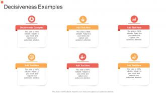 Decisiveness Examples In Powerpoint And Google Slides Cpb