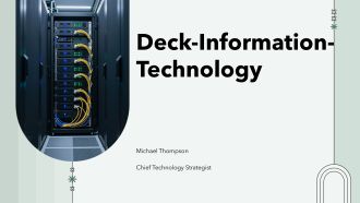 Deck Information Technology PPT Demonstration VA