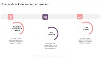 Declaration Independence Freedom In Powerpoint And Google Slides Cpb