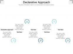 Declarative approach ppt powerpoint presentation model examples cpb