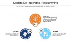 Declarative imperative programming ppt powerpoint presentation graphics cpb