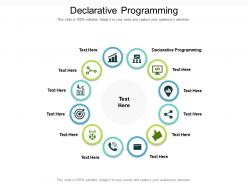 Declarative programming ppt powerpoint presentation infographics demonstration cpb