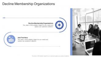 Decline Membership Organizations In Powerpoint And Google Slides Cpb