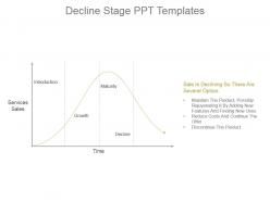 Decline stage ppt templates