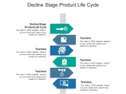 Decline stage product life cycle ppt powerpoint presentation show influencers cpb