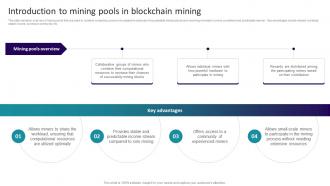 Decoding Blockchain Mining Introduction To Mining Pools In Blockchain Mining BCT SS V