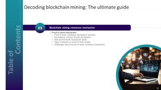 Decoding Blockchain Mining The Ultimate Guide BCT CD V Unique Content Ready