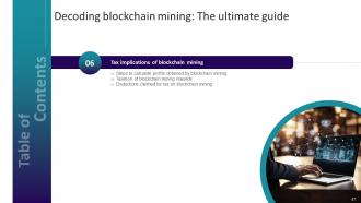 Decoding Blockchain Mining The Ultimate Guide BCT CD V Idea Editable