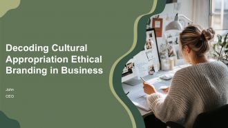 Decoding Cultural Appropriation Ethical Branding In Business PPT Structure ACP